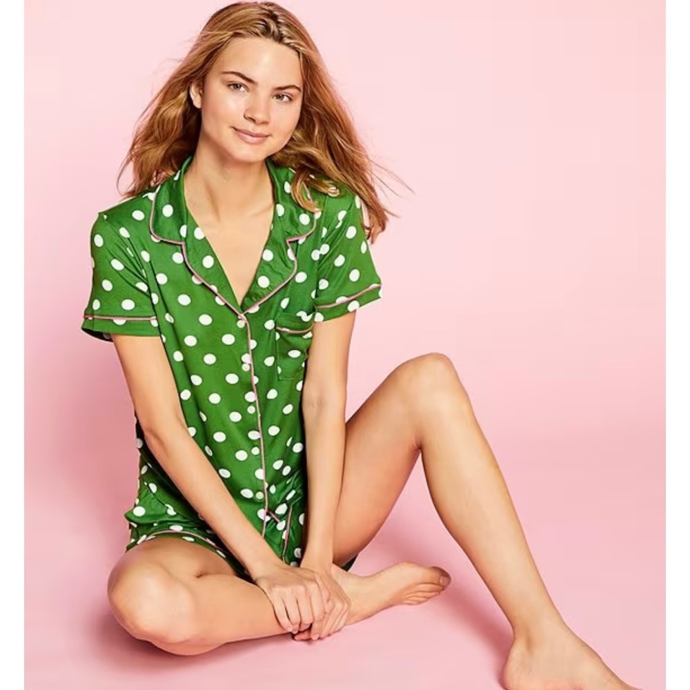 Kate Spade polka dot pajamas